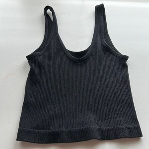 Urban Outfitters Ribbed Cropped Tank